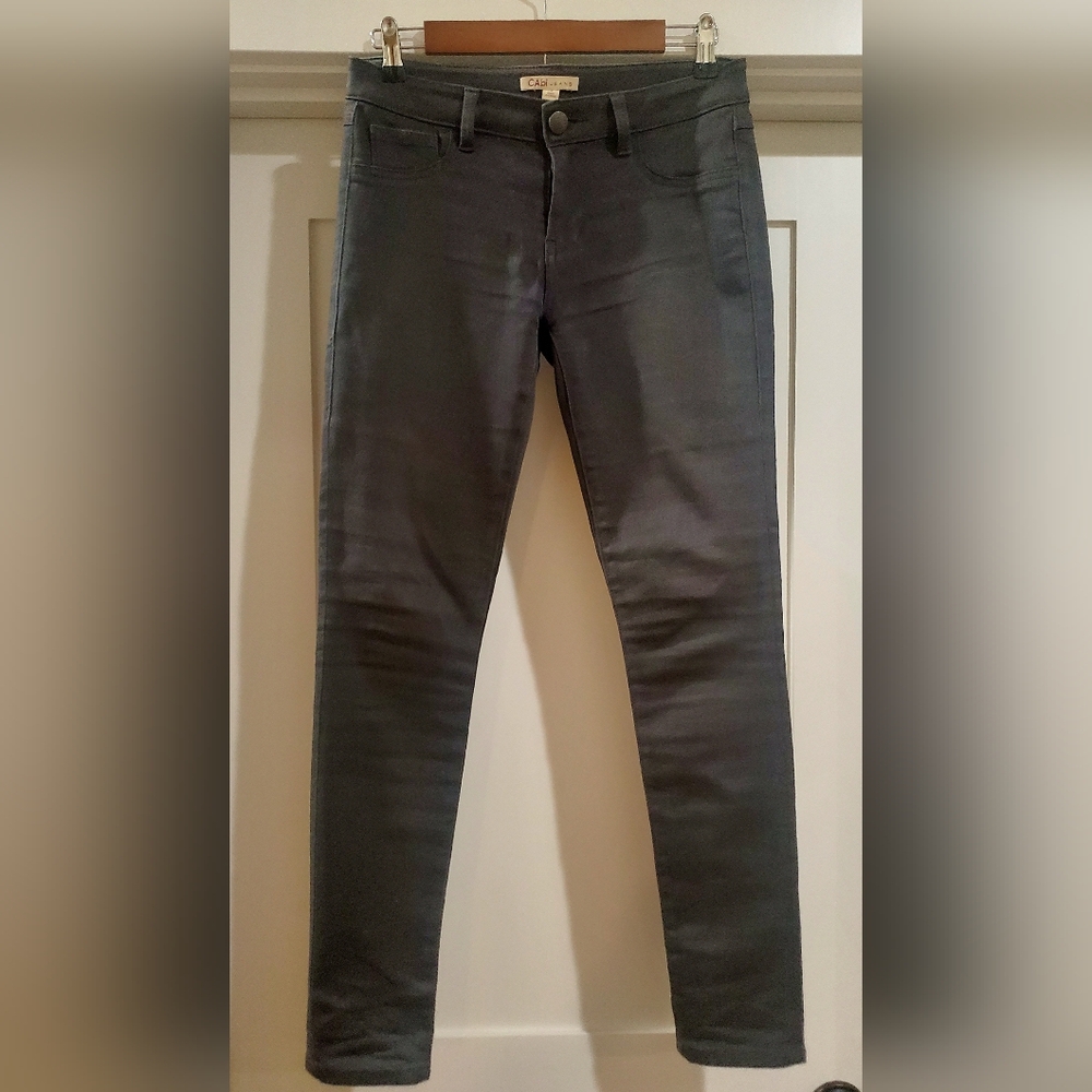 CAbi Women's Gray Jeans Size 4